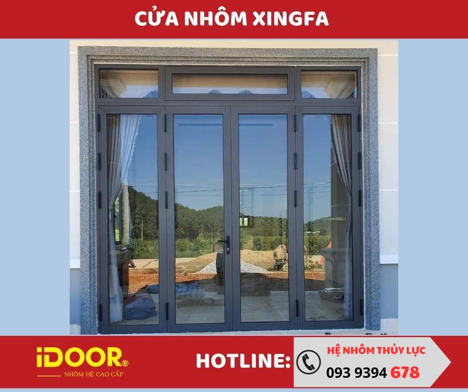 Kiểm tra góc nối cửa nhôm xingfa